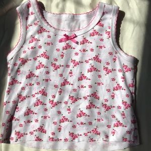 Y2k floral tank
